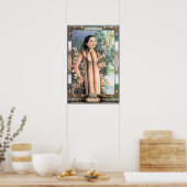 女性中国のたばこ広告ヴィンテージ上海ポスター ポスター (キッチン)