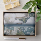 女性乗馬ユニコーンモノグラム 薄葉紙 (ギフト)