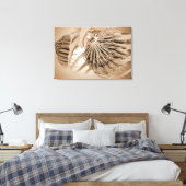 女性乳房解剖学の概念像5 キャンバスプリント (インサイチュ (寝室))