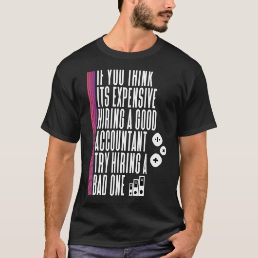 女性会計士会計クール会計士149 Tシャツ (正面)