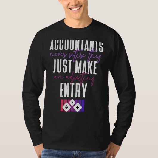 女性会計士会計クール会計士20 Tシャツ (正面)