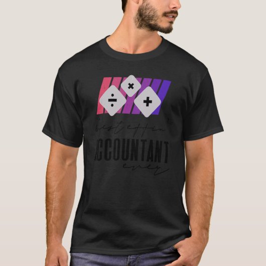女性会計士会計クール会計士87 Tシャツ (正面)