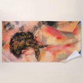 女性体ビーチタオル ビーチタオル (正面)