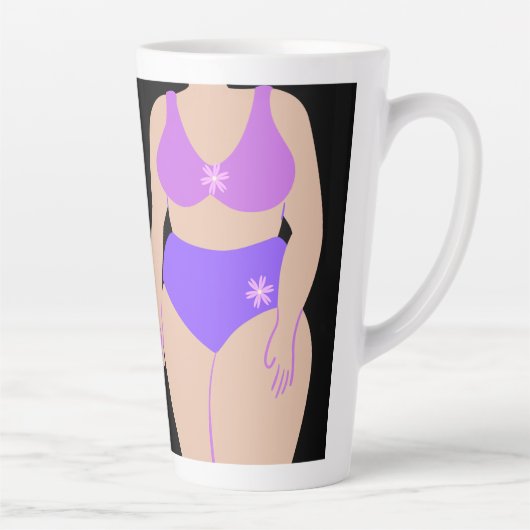 女性体マグ カフェラテマグ (右)