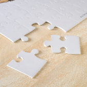 女性体操選手を示すイラストレーションの配列 ジグソーパズル (側面)