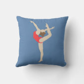 女性体操選手 クッション (裏面)