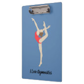 女性体操選手 クリップボード (左)