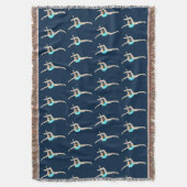 女性体操選手 スローブランケット (正面縦)