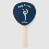 女性体操選手 ハンドファン (正面)