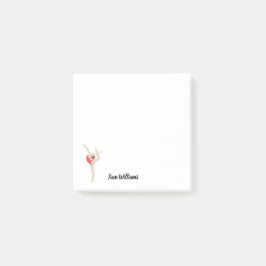 女性体操選手 ポストイット