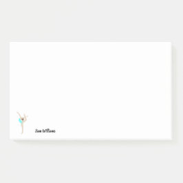 女性体操選手 ポストイット