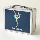 女性体操選手 メタルランチボックス (裏面)