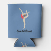 女性体操選手 缶クーラー (正面)