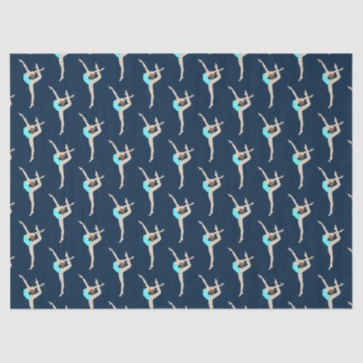 女性体操選手 薄葉紙 (正面)