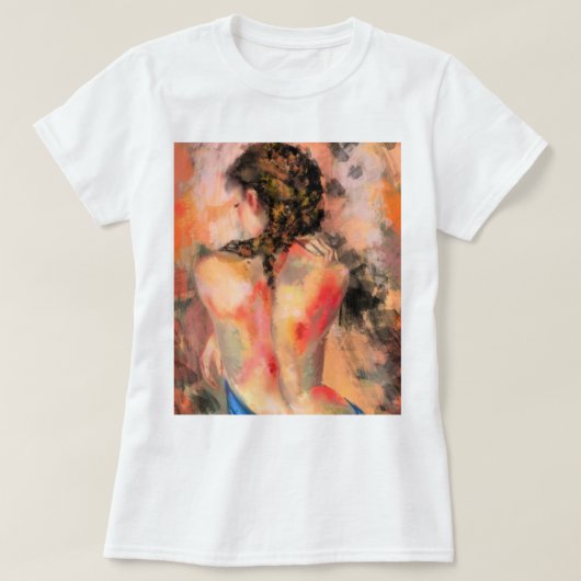 女性体Tシャツ Tシャツ (デザイン正面)
