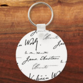 女性作家 キーホルダー (正面)