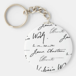 女性作家 キーホルダー