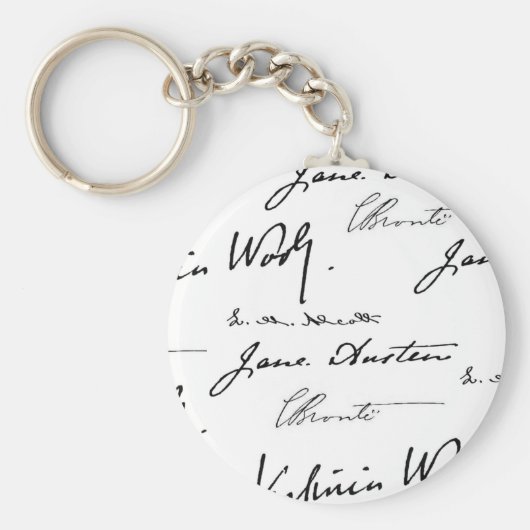 女性作家 キーホルダー (正面)