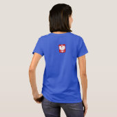 女性信号器のTシャツ Tシャツ (裏面フル)