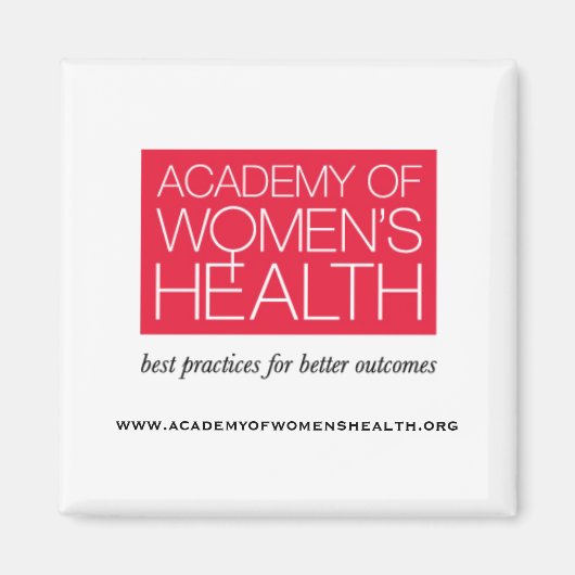 女性健康学会のマグネット マグネット (正面)