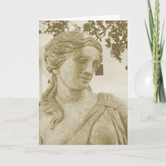 女性像 カード (正面)