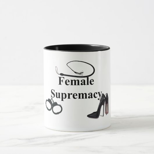 女性優位 マグカップ (中央)