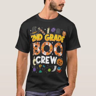 女性先生ハロウィーン女性男性子供2年生 Tシャツ