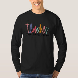 女性先生ライフ先生クライアンズキッズカフェイン Tシャツ