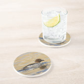 女性共通のゴールデンアイアヒル コースター (側面)