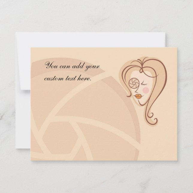 女性写真家 (正面)