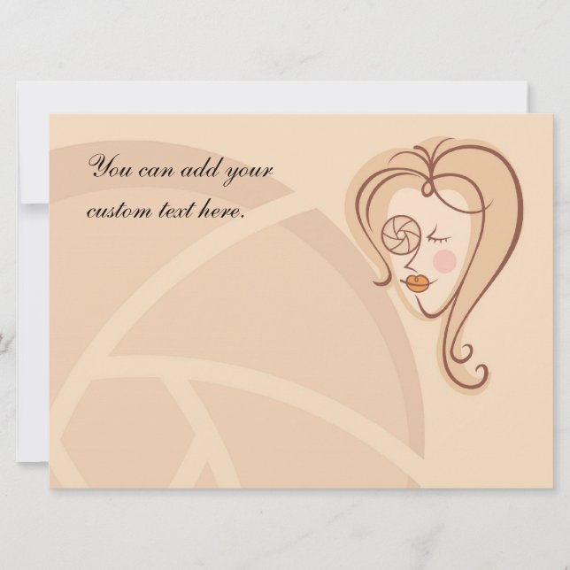 女性写真家 (正面)