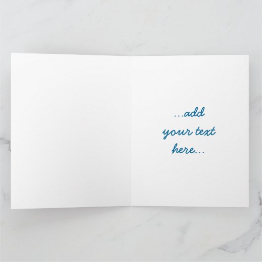 女性写真家 カード (内部)