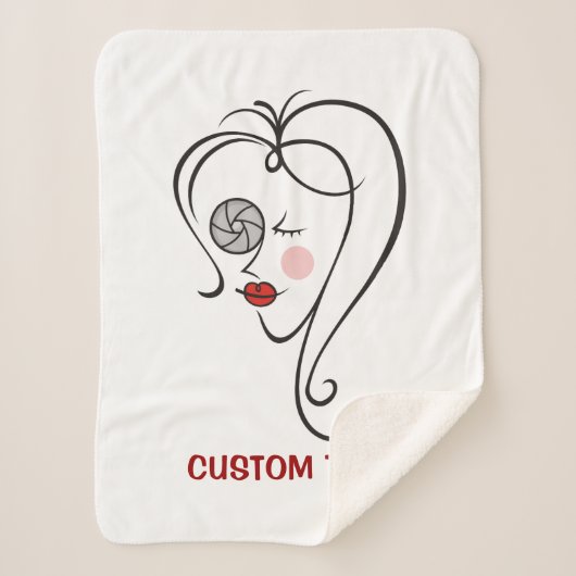 女性写真家 シェルパブランケット (正面)