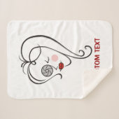 女性写真家 シェルパブランケット (正面(横))