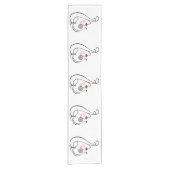 女性写真家 ショートテーブルランナー (正面)