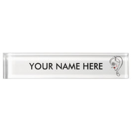 女性写真家 デスクネームプレート