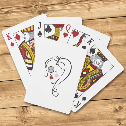 女性写真家 トランプ