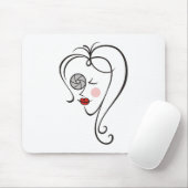女性写真家 マウスパッド (マウス)