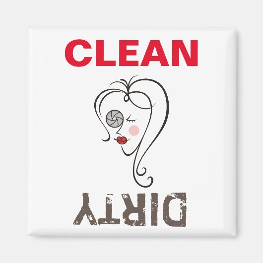 女性写真家 マグネット (正面)