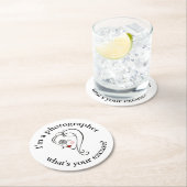 女性写真家 ラウンドペーパーコースター (インサイチュ)