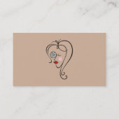 女性写真家 名刺 (裏面)