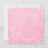 女性写真追悼式のお知らせ 招待状 (裏面)