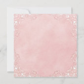 女性写真追悼式のお知らせ 招待状 (裏面)