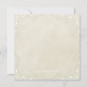 女性写真追悼式のお知らせ 招待状 (裏面)