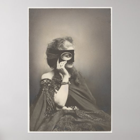 女性写真 ポスター (正面)