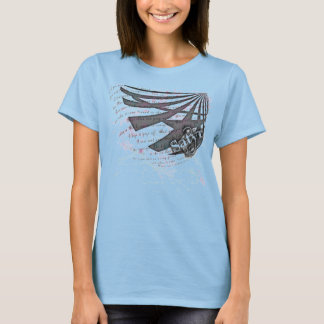 女性出血ティー Tシャツ