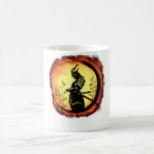 女性劇場照明クルー照明技術者S コーヒーマグカップ (中央)