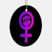 女性力の記号 セラミックオーナメント (右)