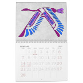 女性力の12か月 カレンダー (2月 2027)