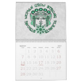 女性力の12か月 カレンダー (3月 2027)